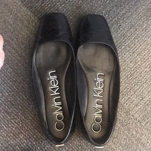 Black Calvin Klein shoes size 7.5